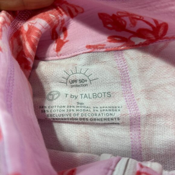 T by Talbots Women's Sz Small Cozy Crush Half Zip Pullover UPF 50+ - Picture 5 of 10